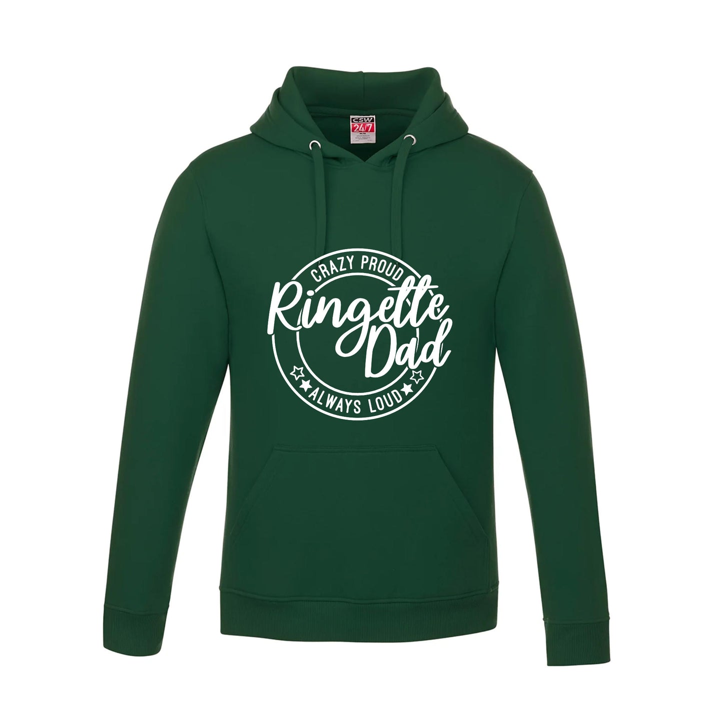 Crazy Proud, Always Loud Dad Hoodie