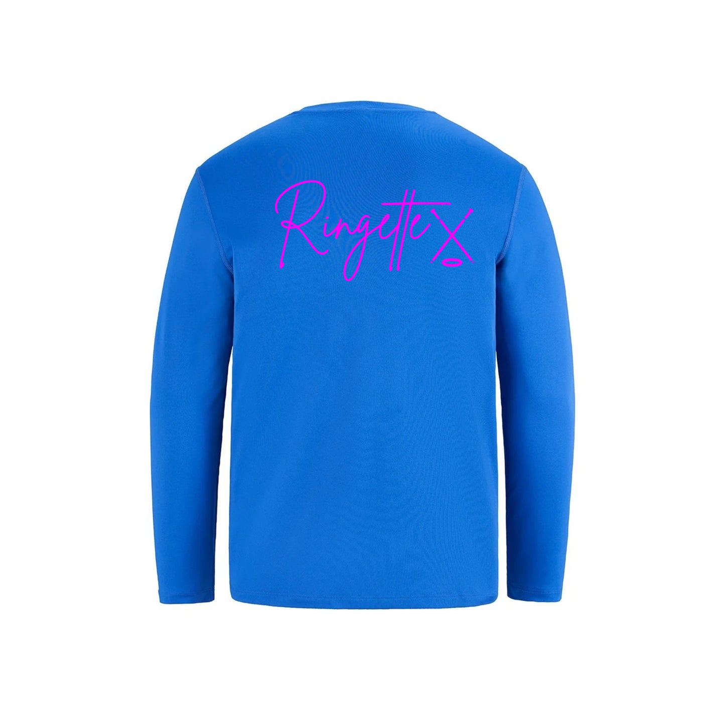 Youth Long Sleeve Performance Wear - Ringette With Sticks