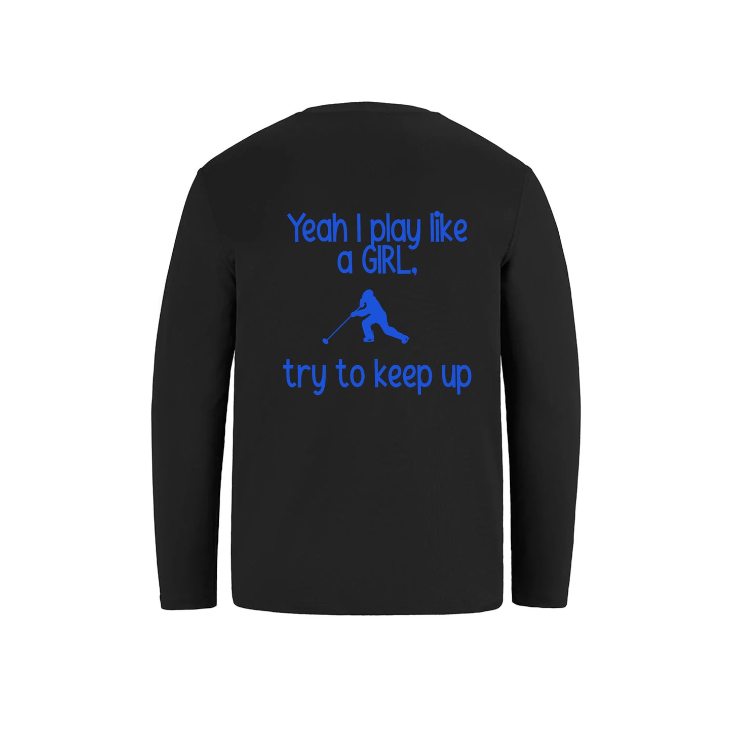 Youth Long Sleeve Performance Wear - Play Like A Girl